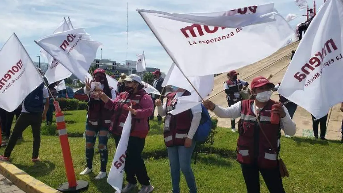 Campaña, Morena, medidas sanitarias